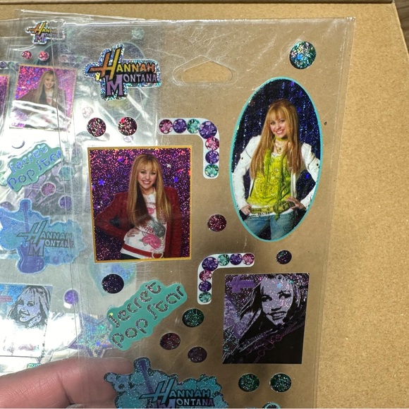 New Retired Hannah Montana Hallmark Sticker & Temporary Tattoo Lot (8) - Picture 4 of 10